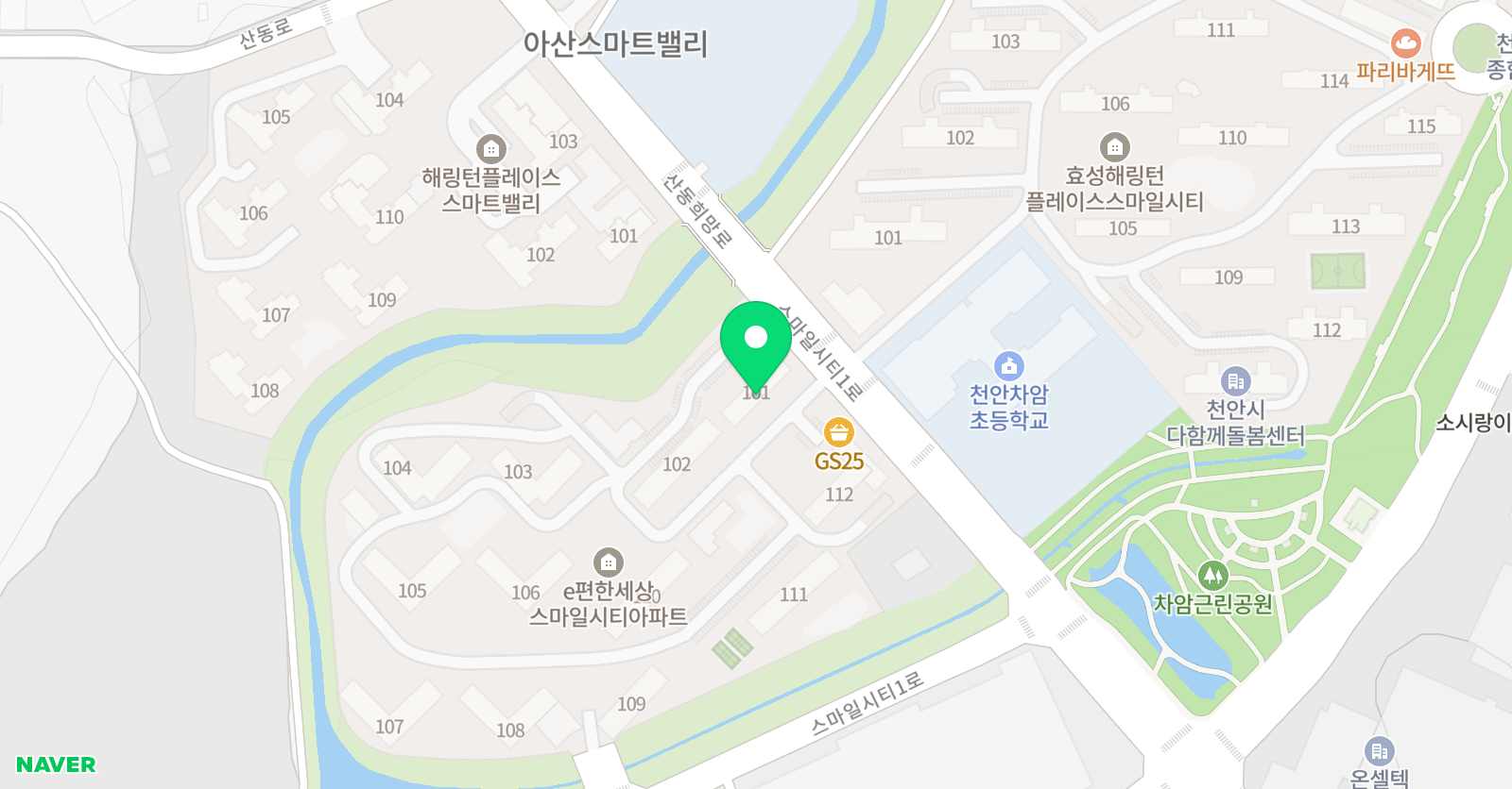 드림아이 공부방 위치
