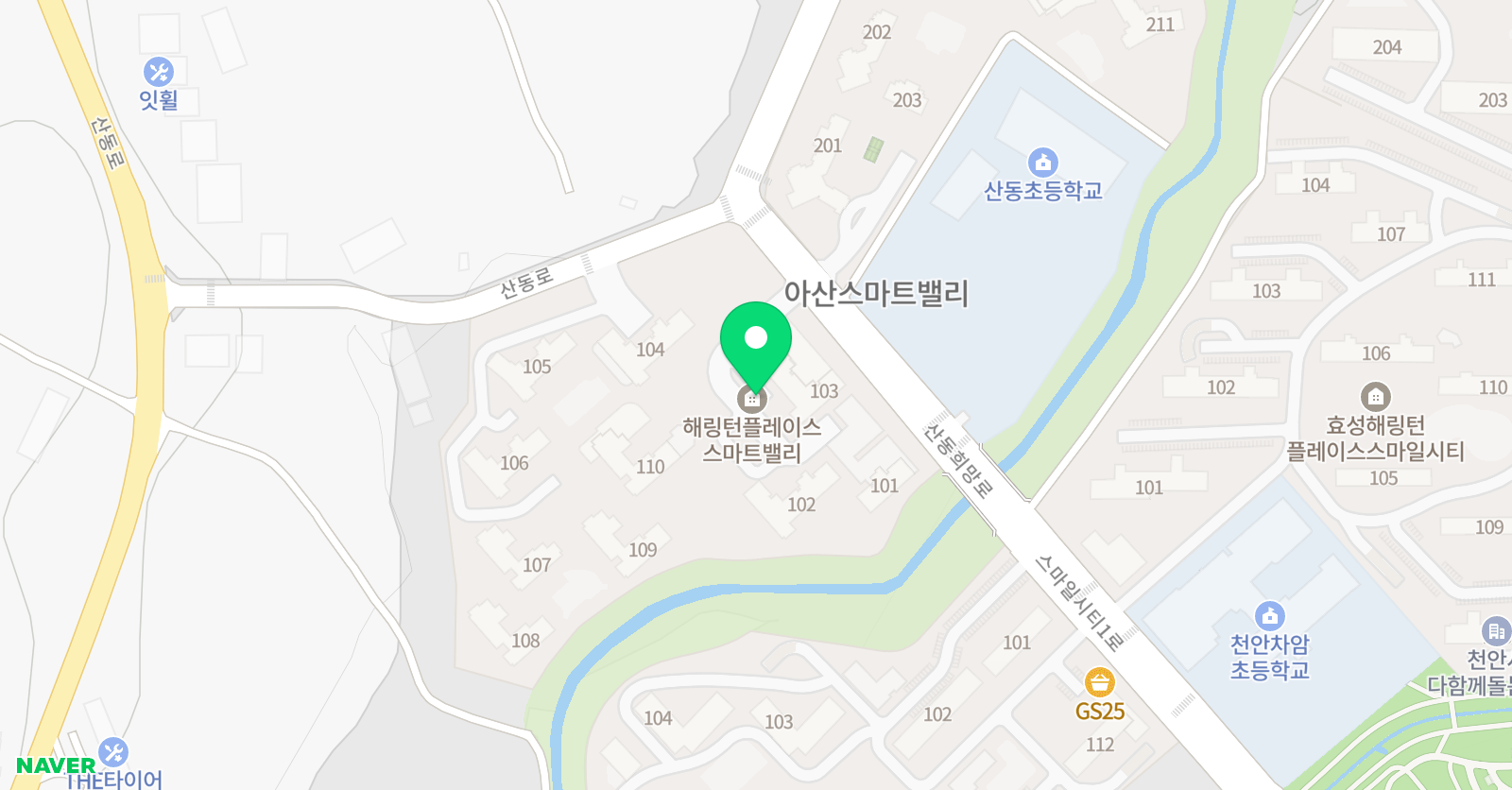 올림 수학 위치