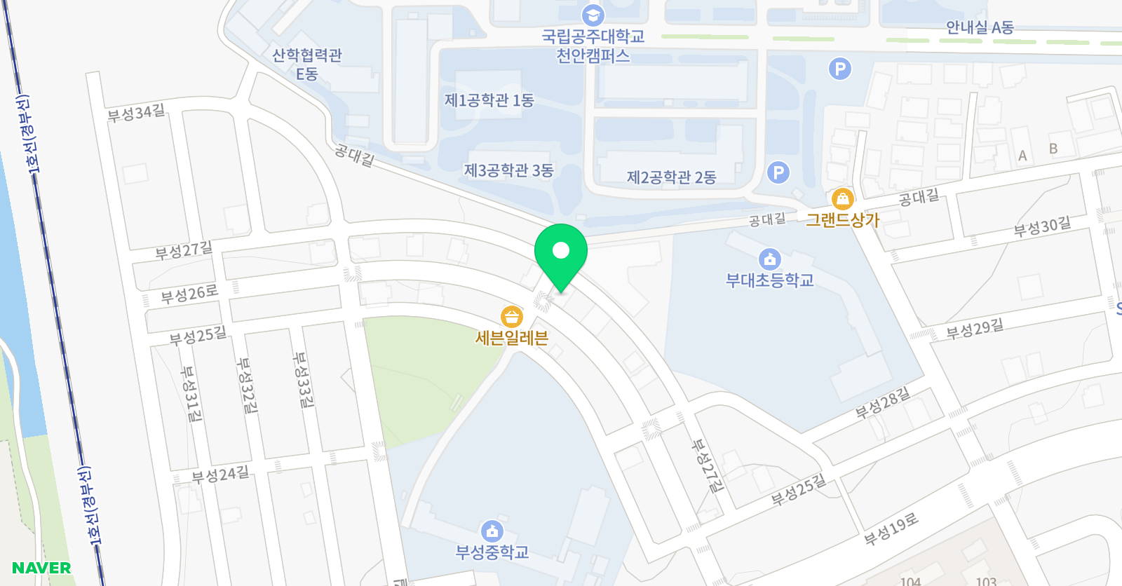 태권소리태권도 위치