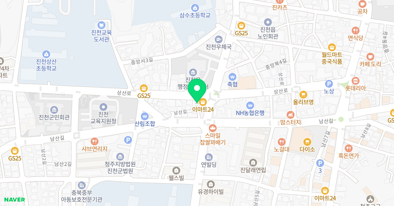 스마트해법 수학 진천교습소 위치
