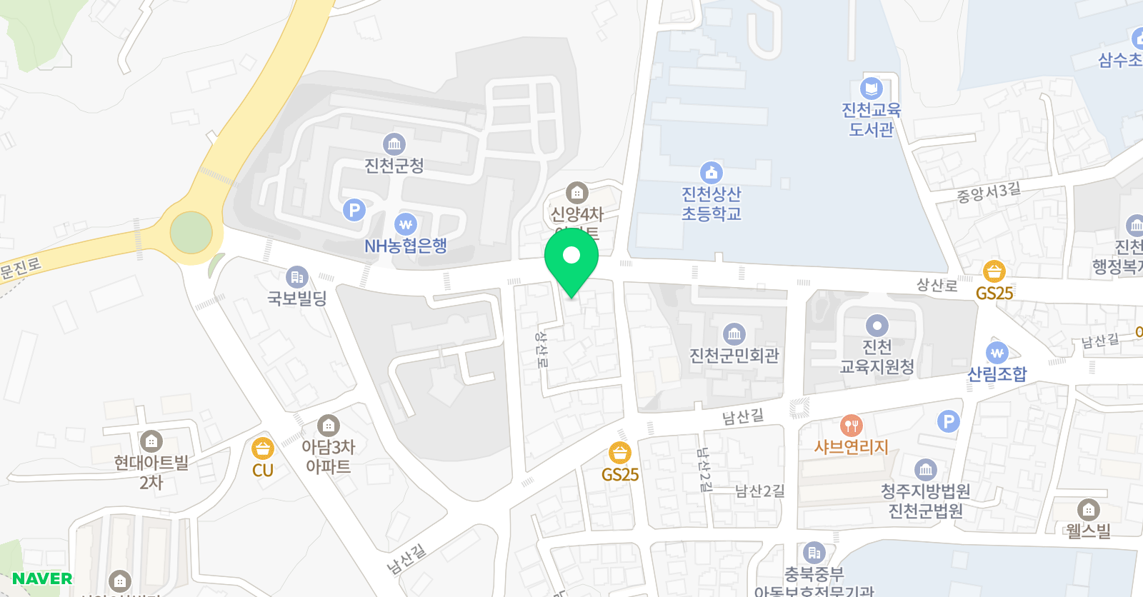지니어스 학원 위치