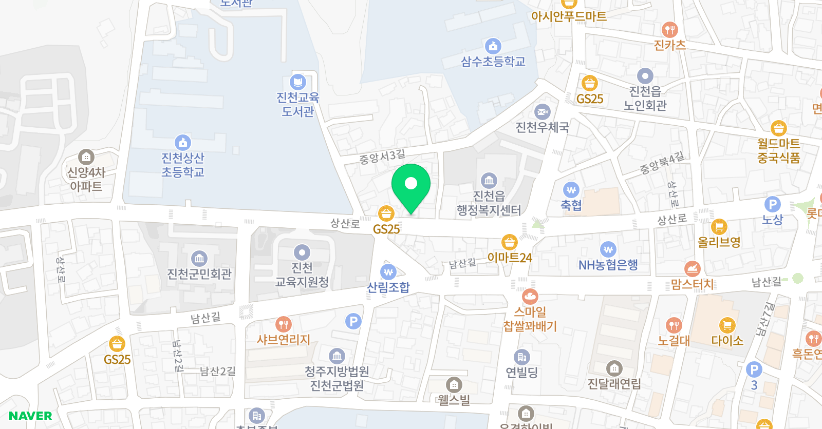 한우리 독서논술학원 위치