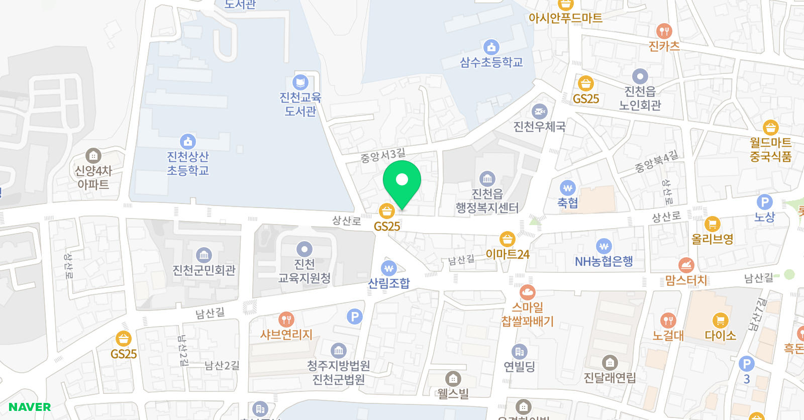 삼성 영어 진천학원 위치