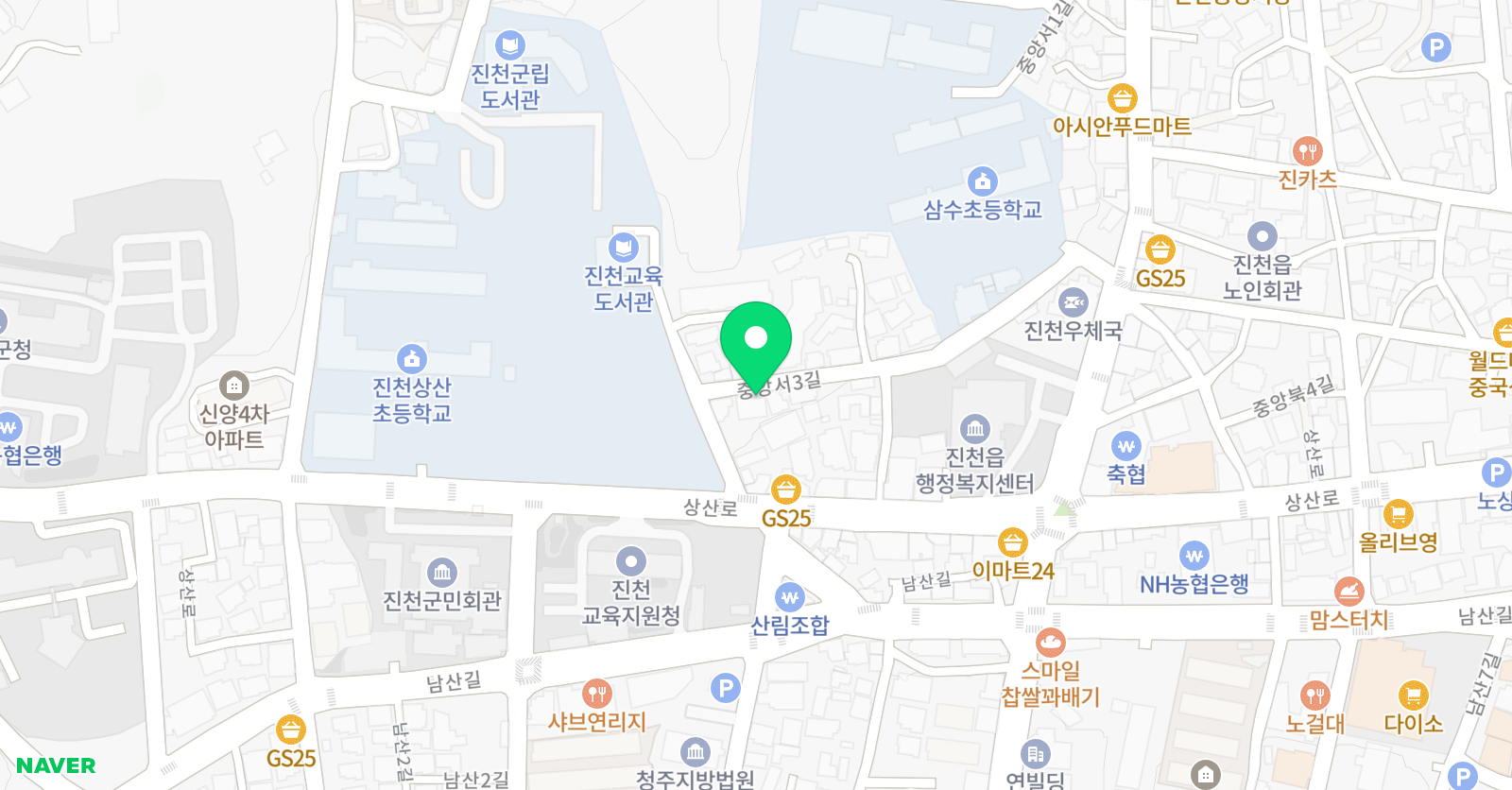 올림 학원 위치