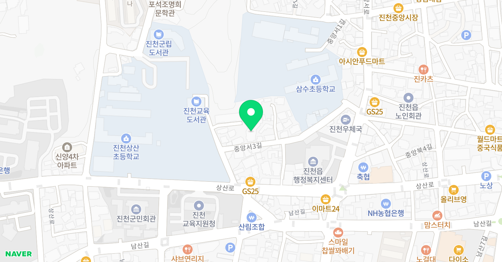 김쌤 학원 위치