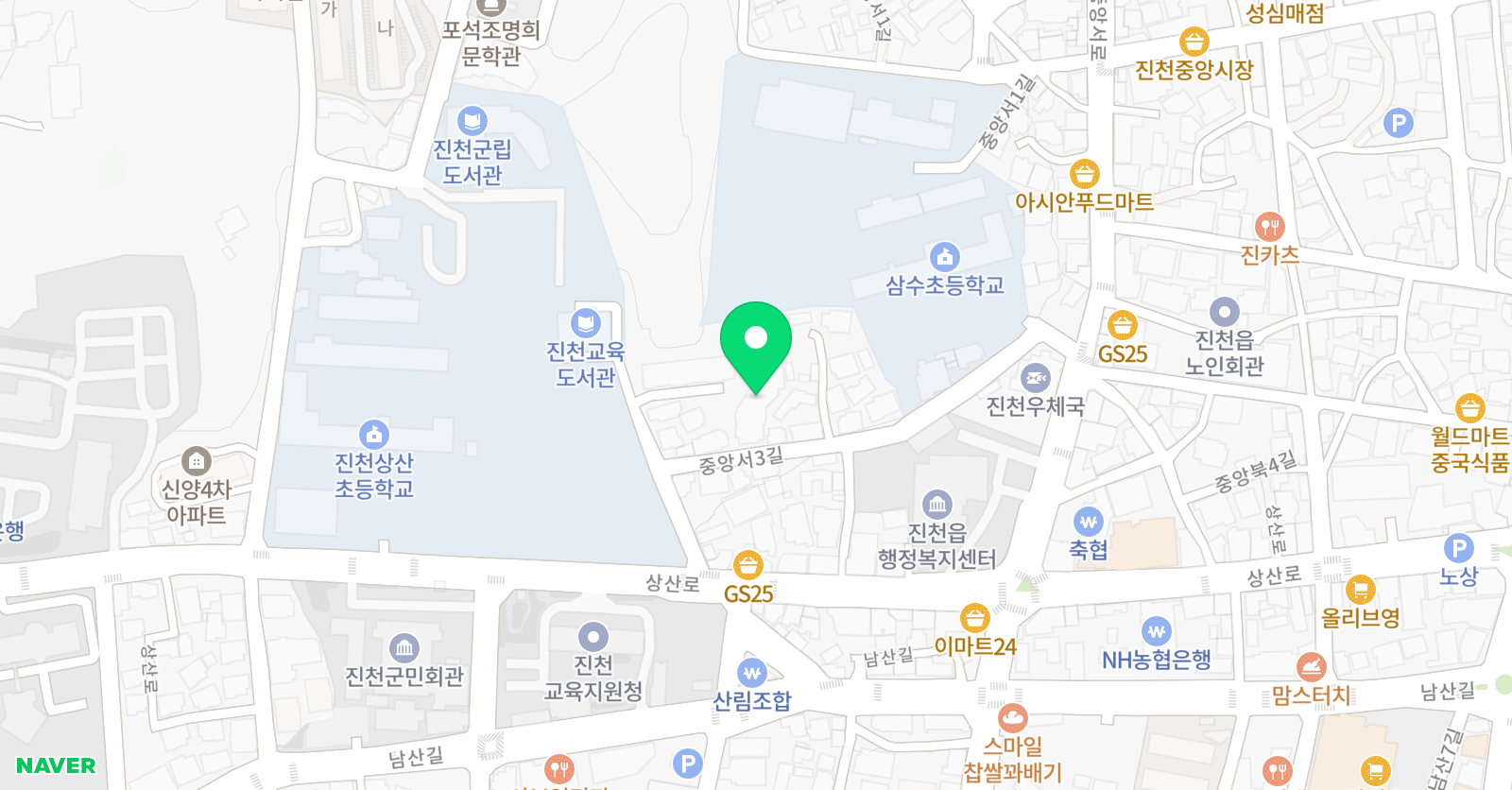 소리샘 음악학원 위치