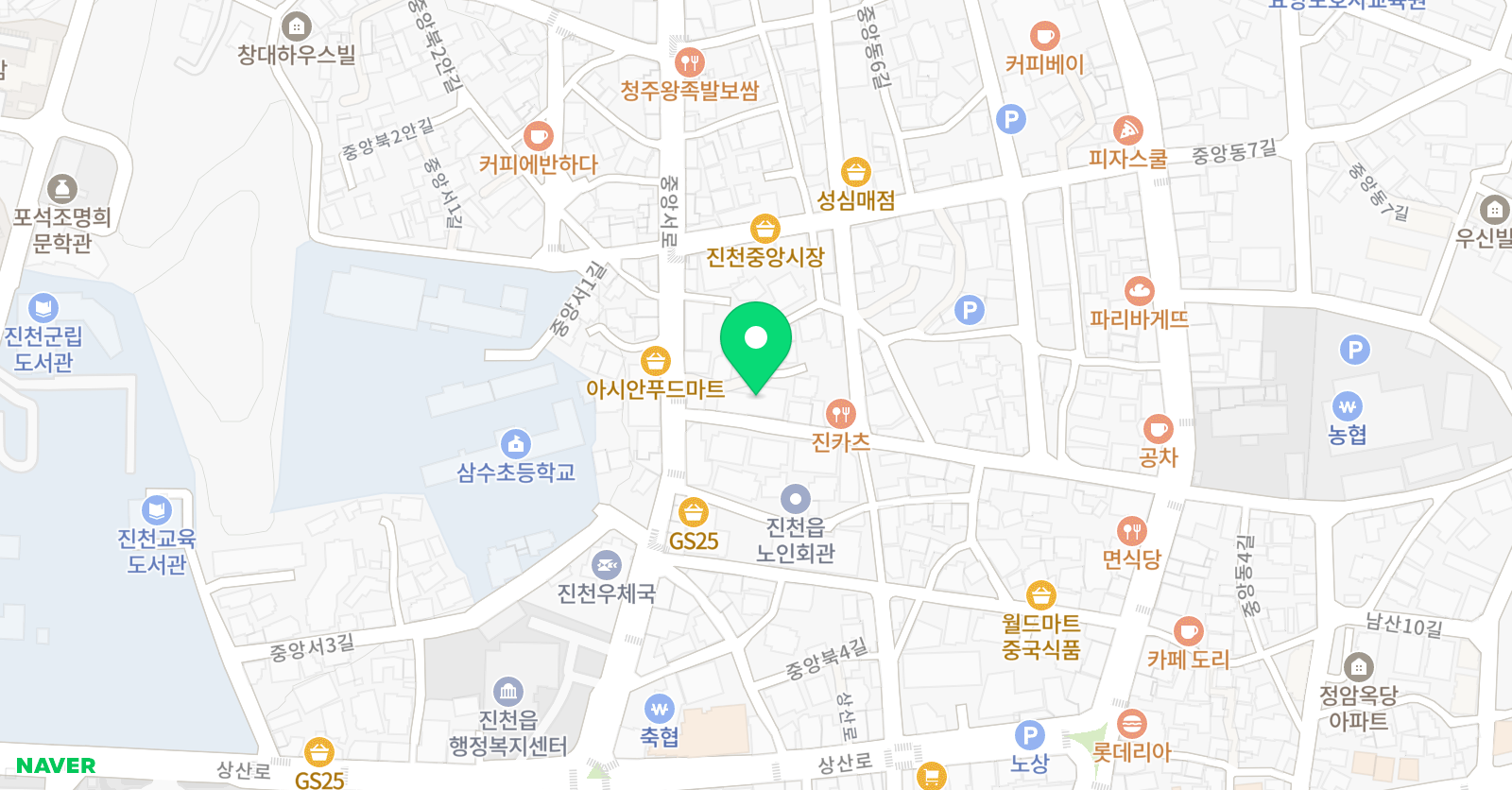 SNT 학원 위치