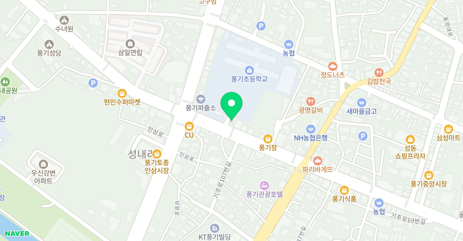 박선생 영어교습소 위치