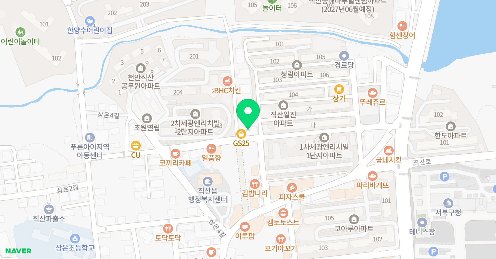삼성 영어 삼은교실 위치