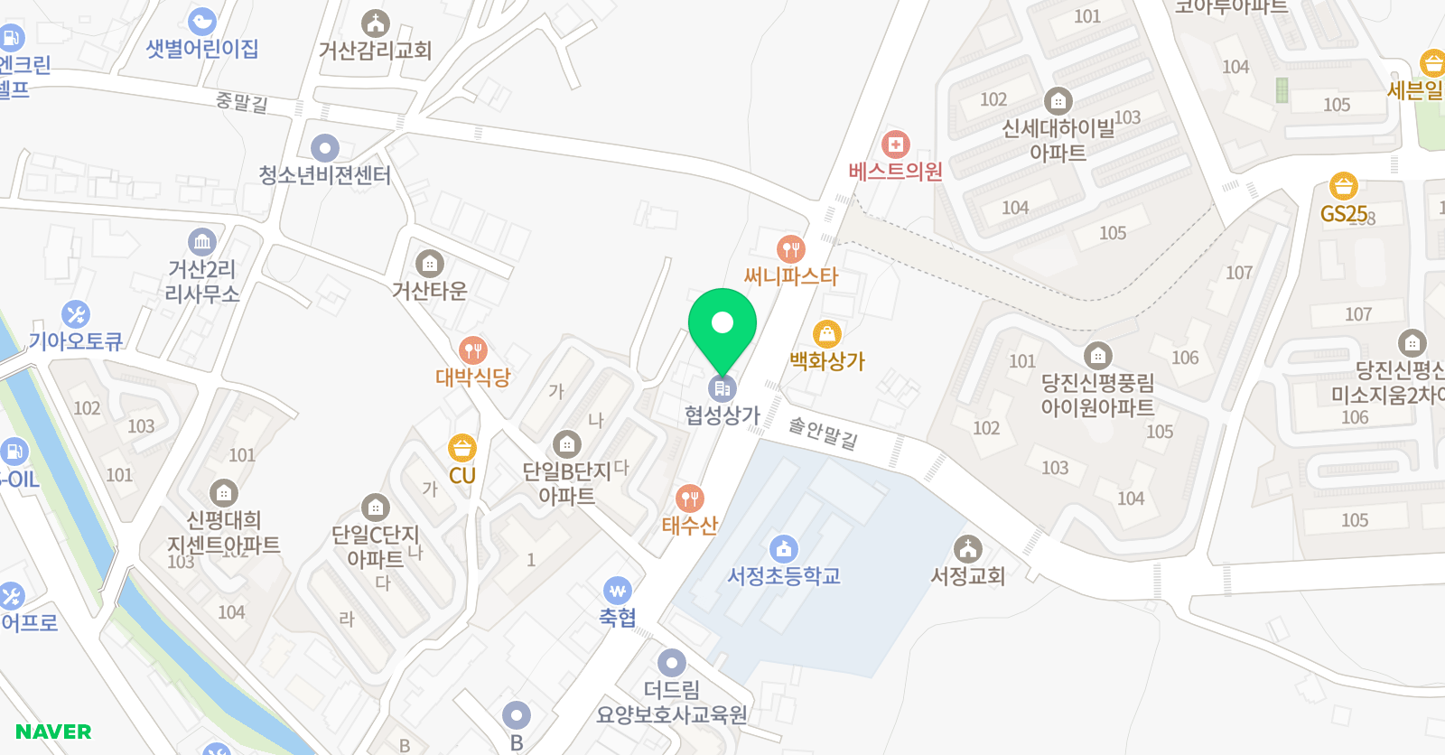 리드인독서논술학원 위치