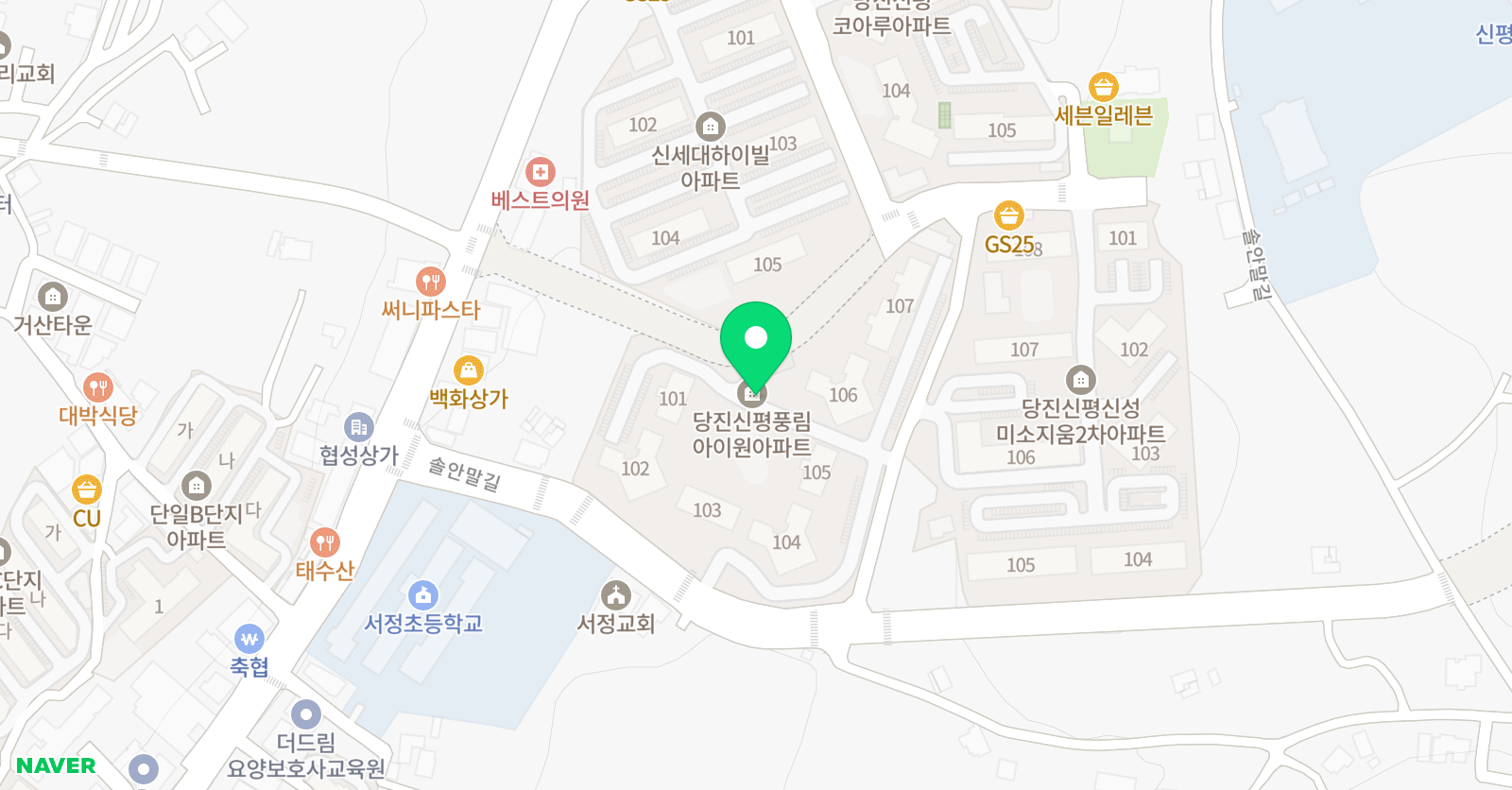미쌤 수학 위치