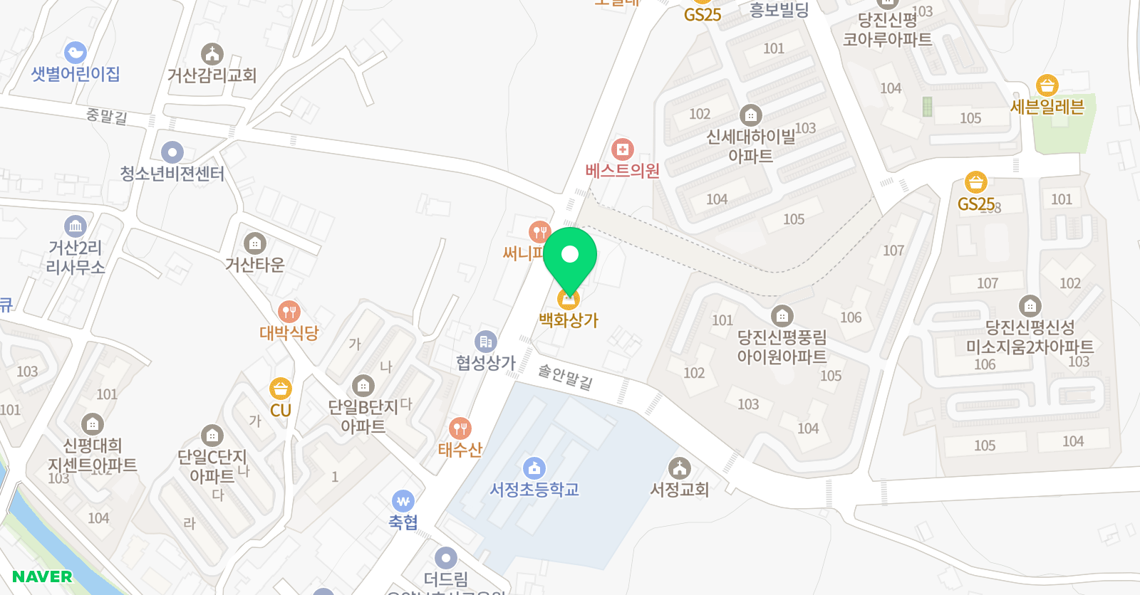 아이유 음악학원 위치