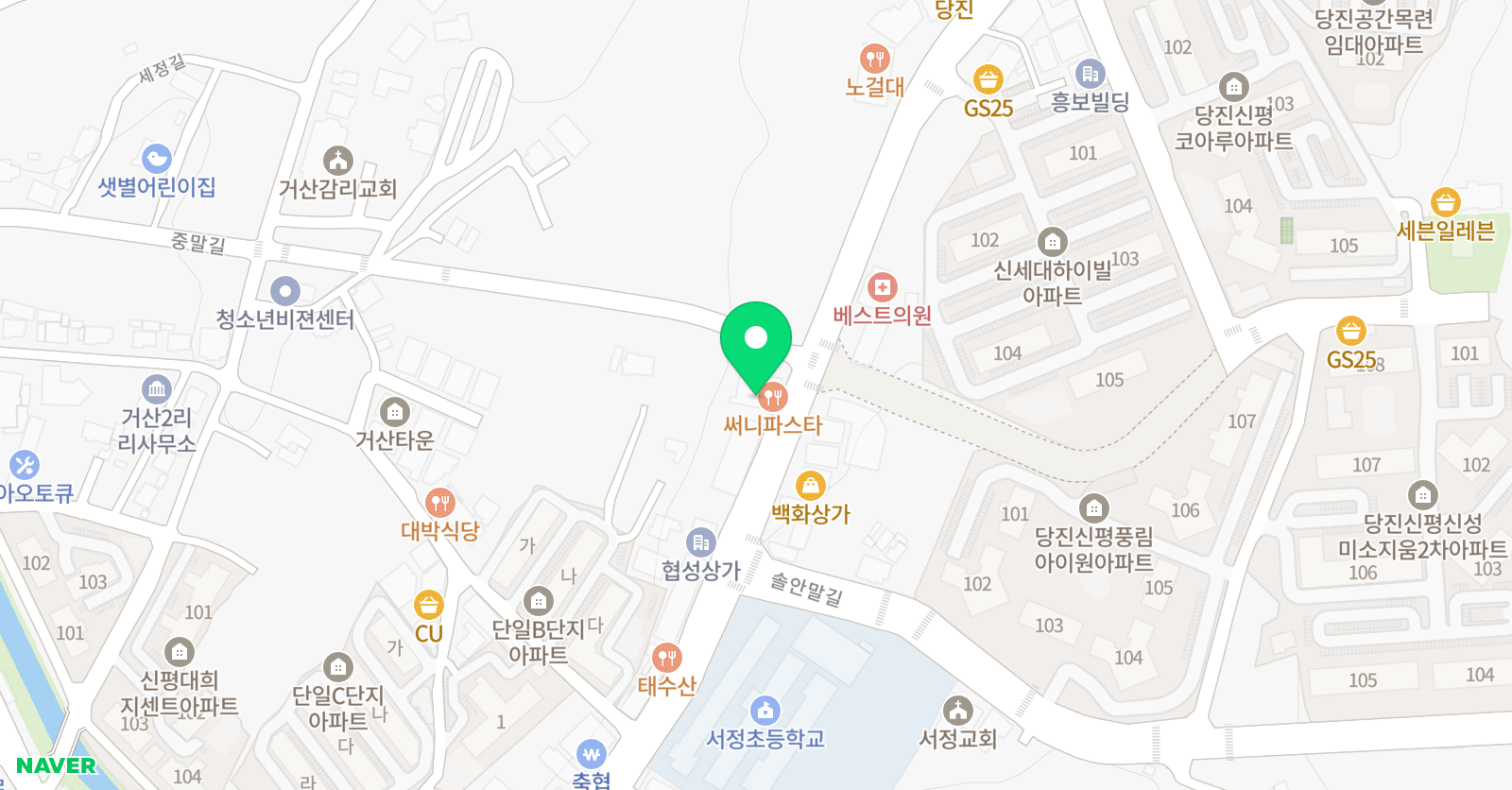 배재 학원 위치