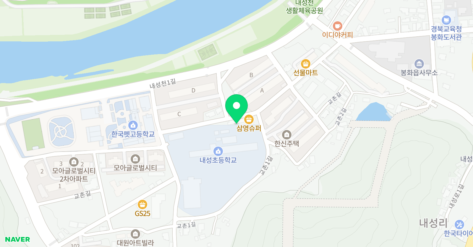 아트빌리지 미술학원 위치