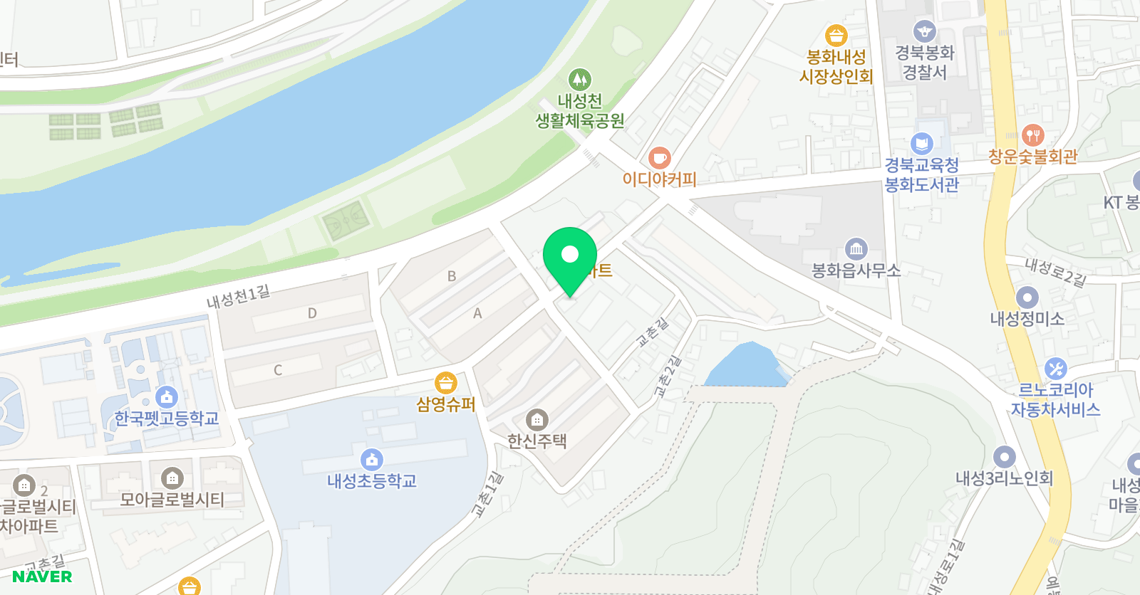 김희정 바른음악학원 위치