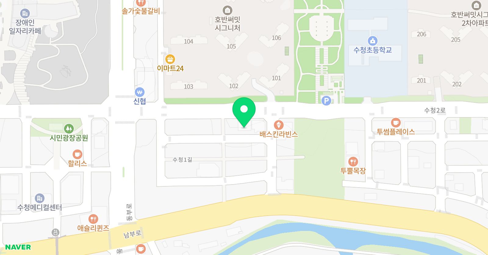 굿뉴스 학원 위치