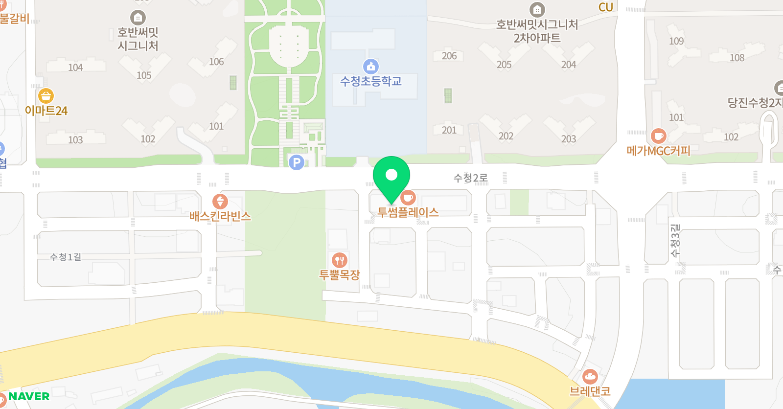 비전더원 학원 위치