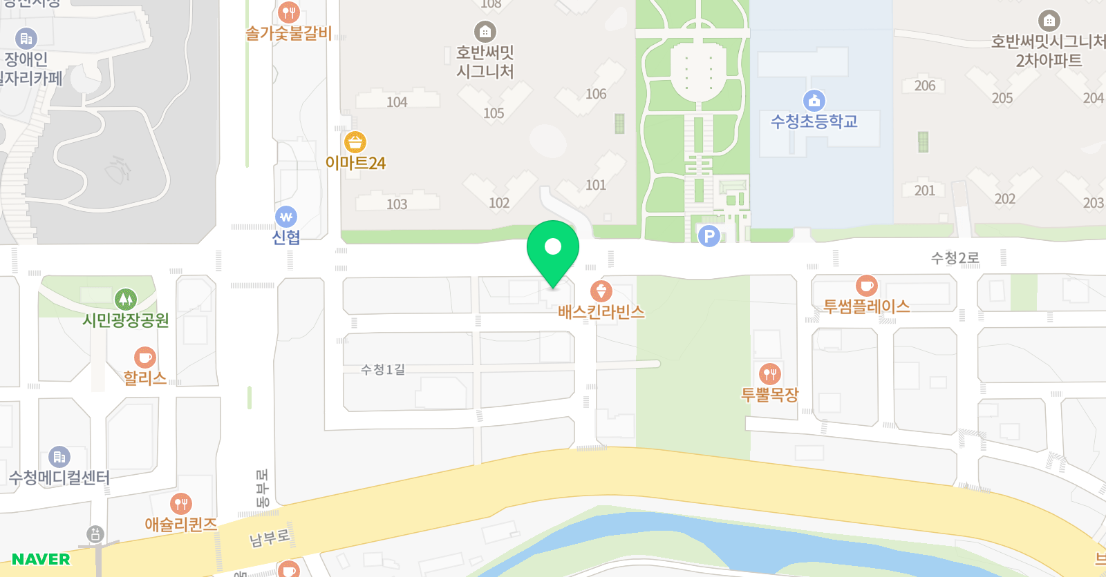 에글링턴 영어학원 위치