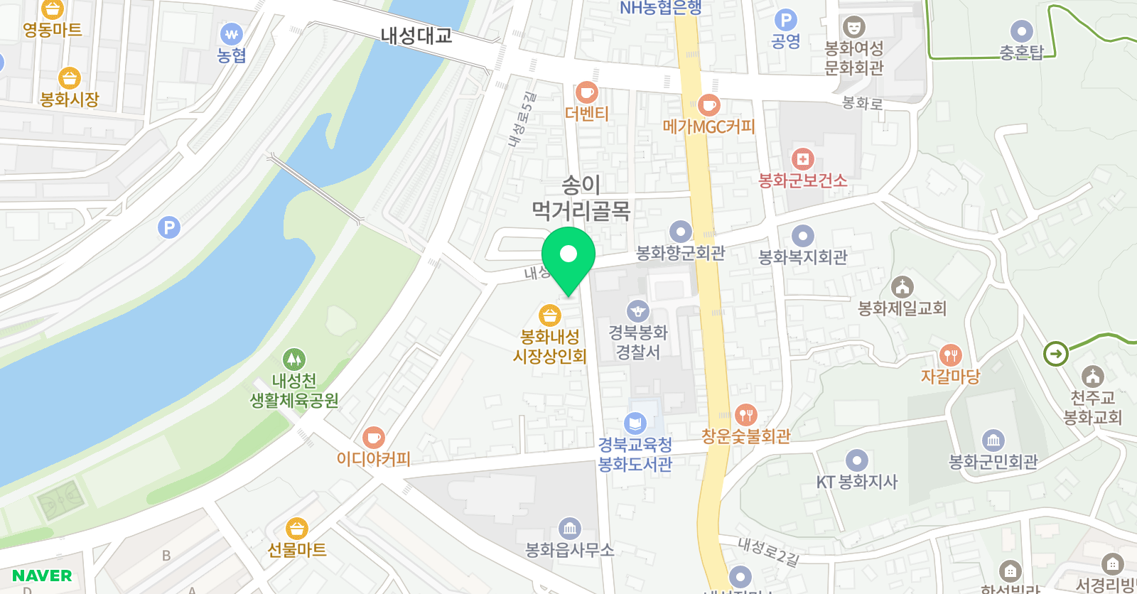 뮤직앤기타학원 위치