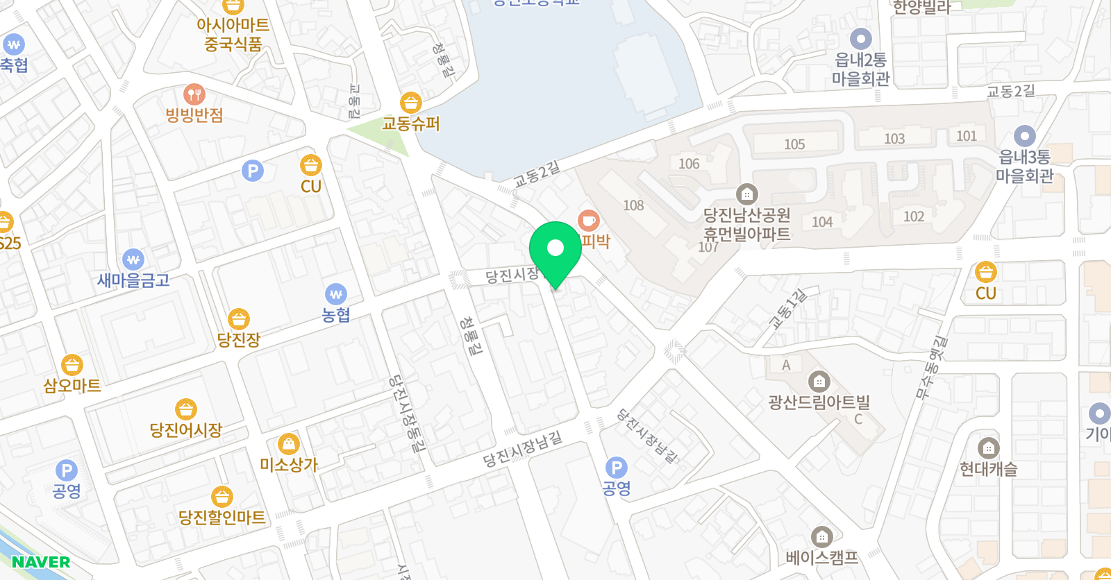 꿈나무음악학원 위치