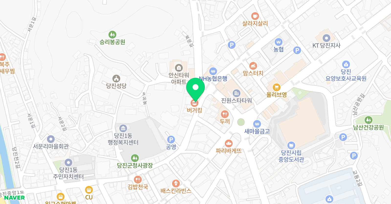 당진윌실용음악학원 위치