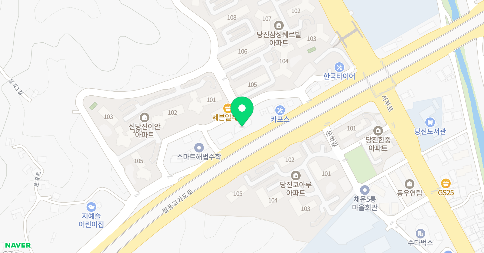 수학여우 스마트해법영어 다솔교실점 위치
