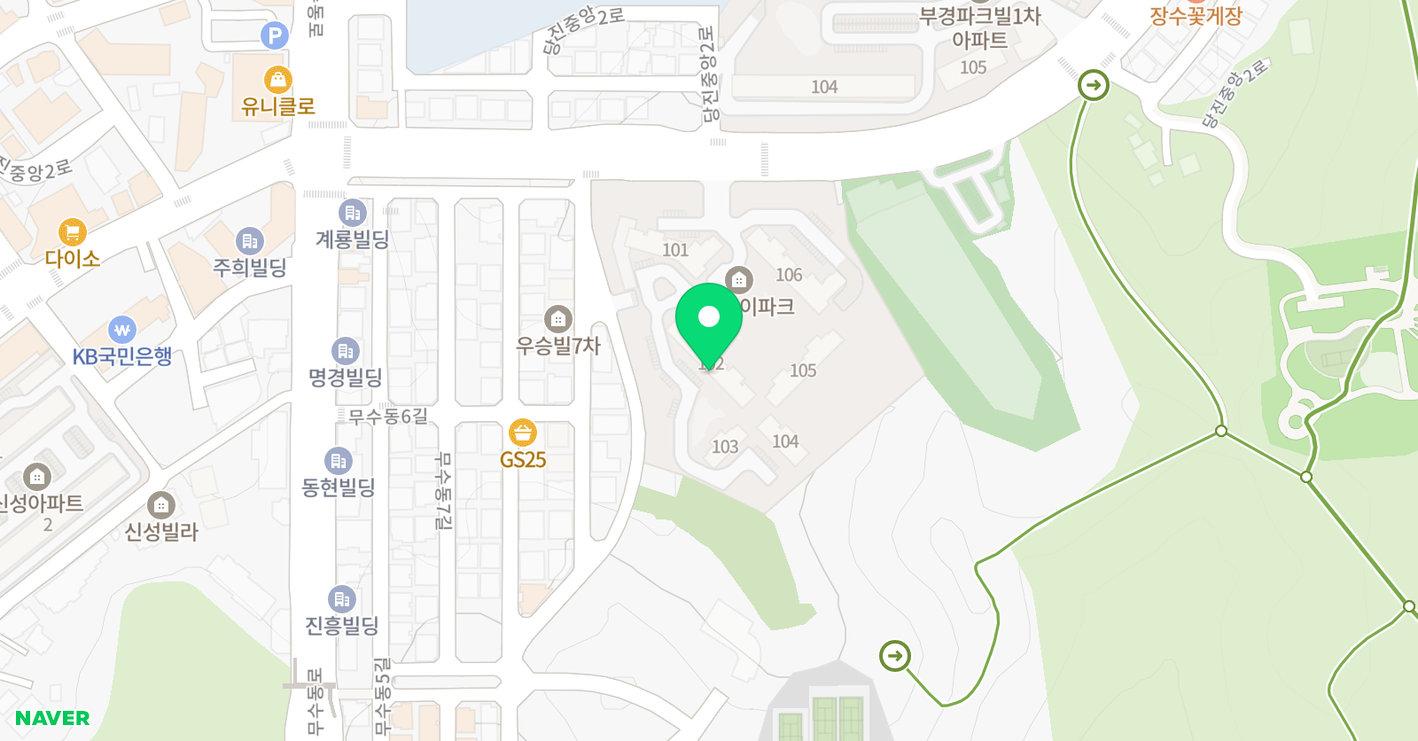 오쌤 공부방 위치