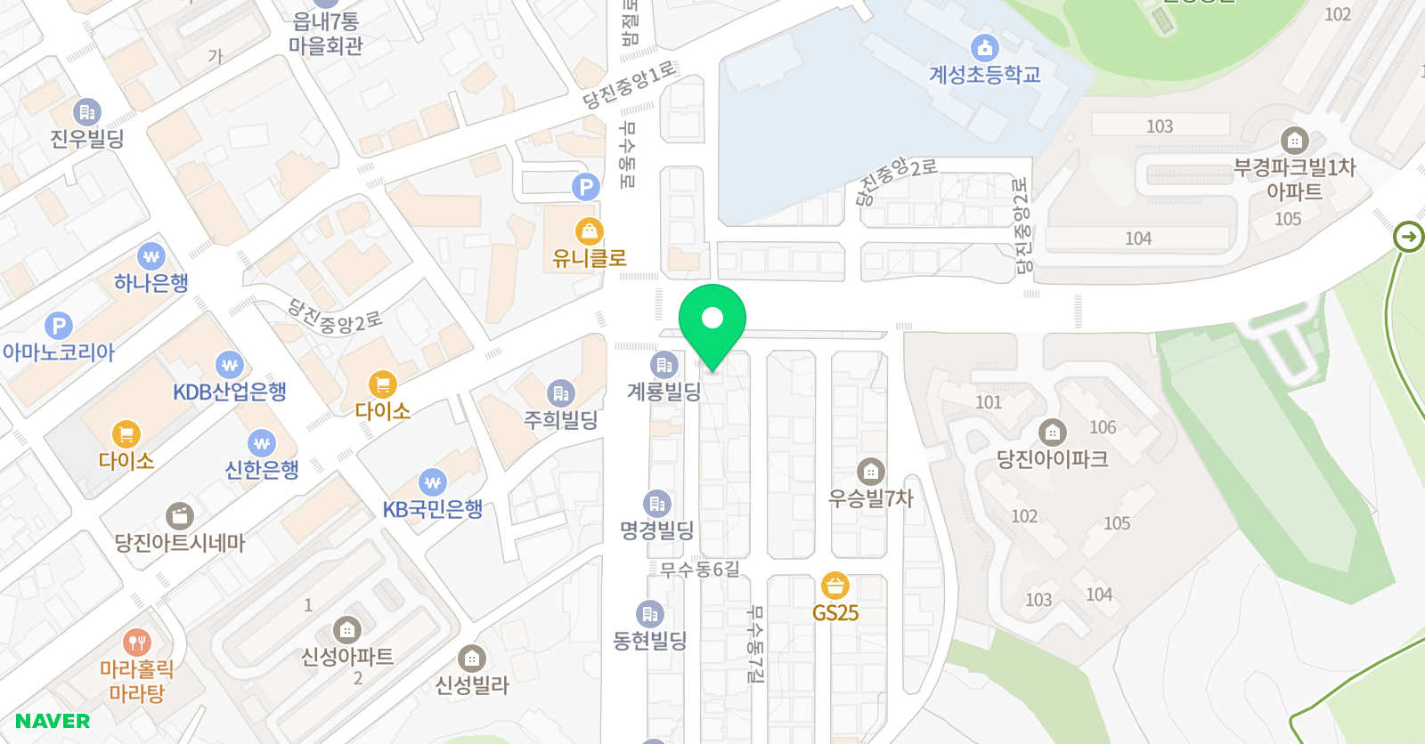 강남 학원 위치