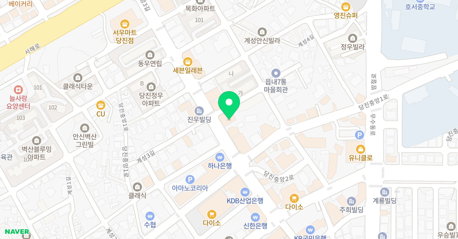이화쥬빌라테 음악학원 위치