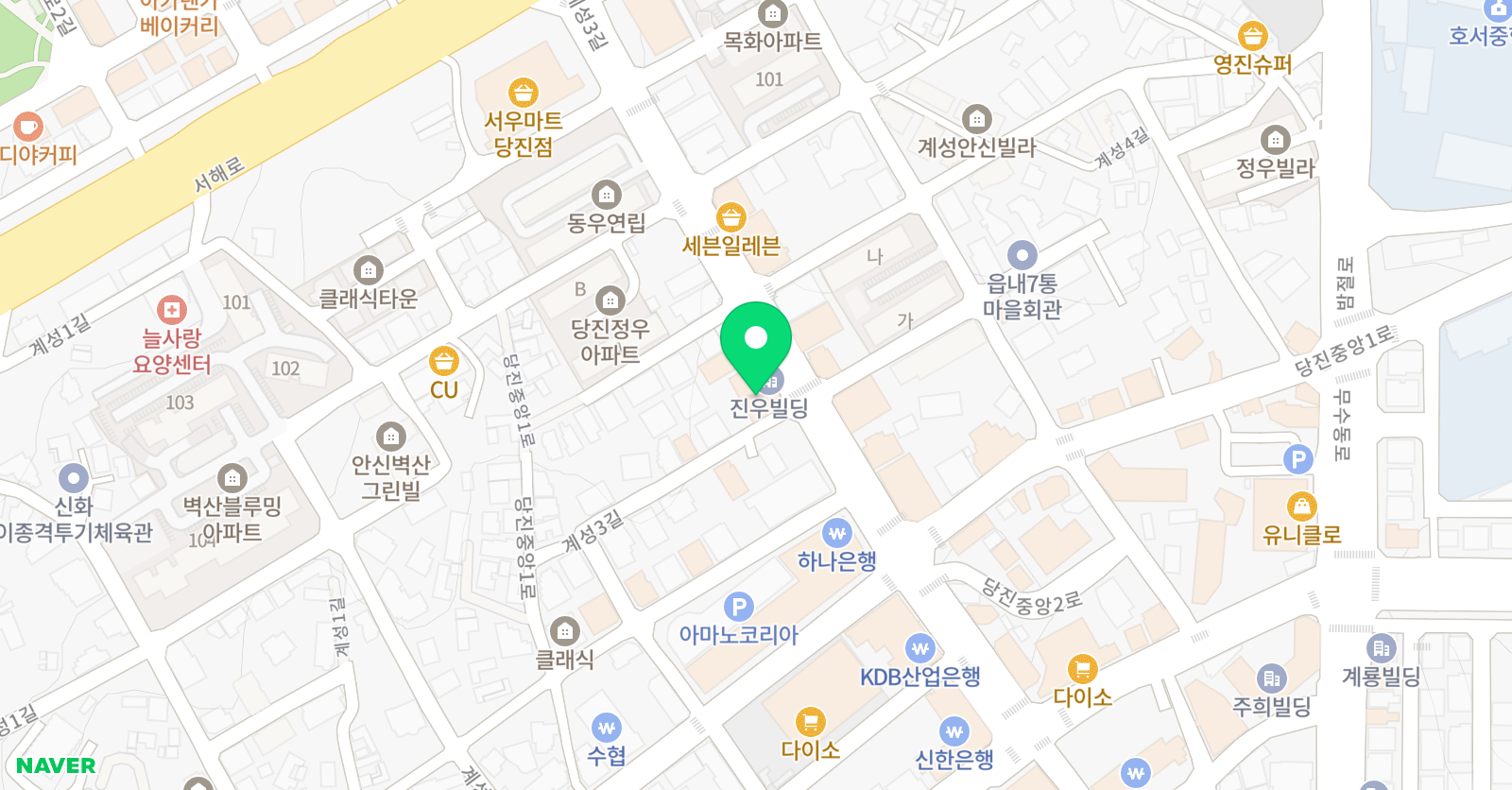 디자인톡 미술학원 위치