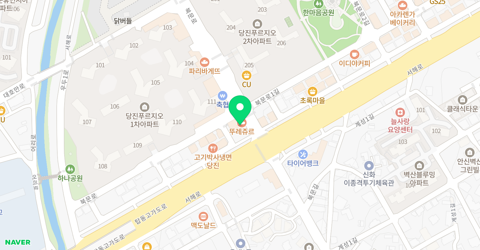 이도 국어논술학원 위치