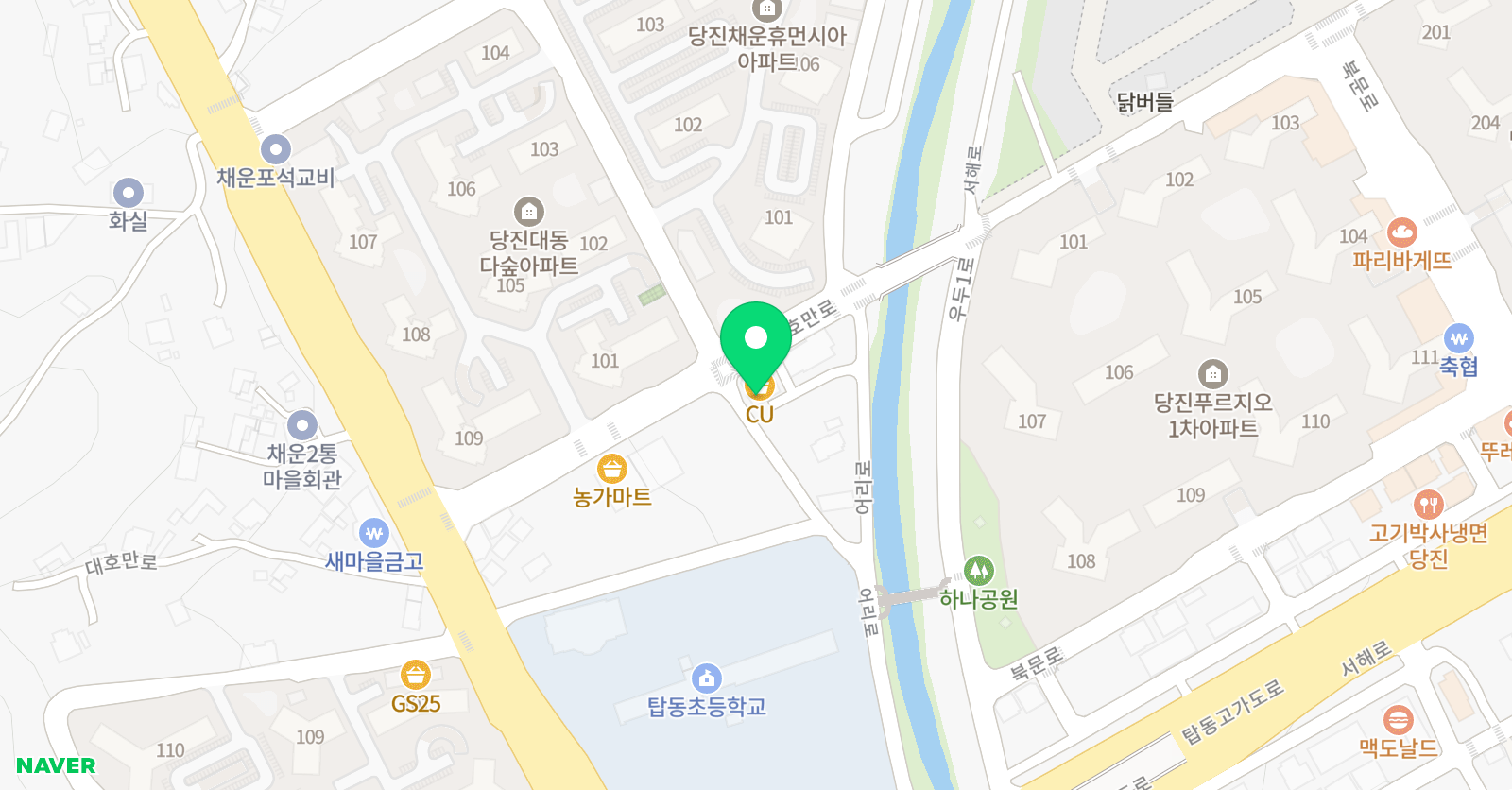 대호 학원 위치