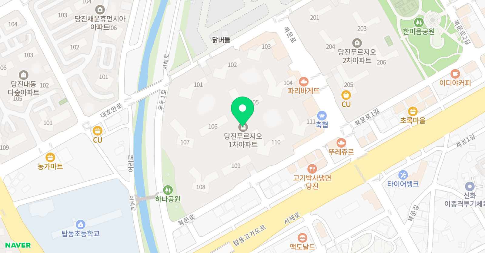 MTA태권도 늘푸른태권도 위치