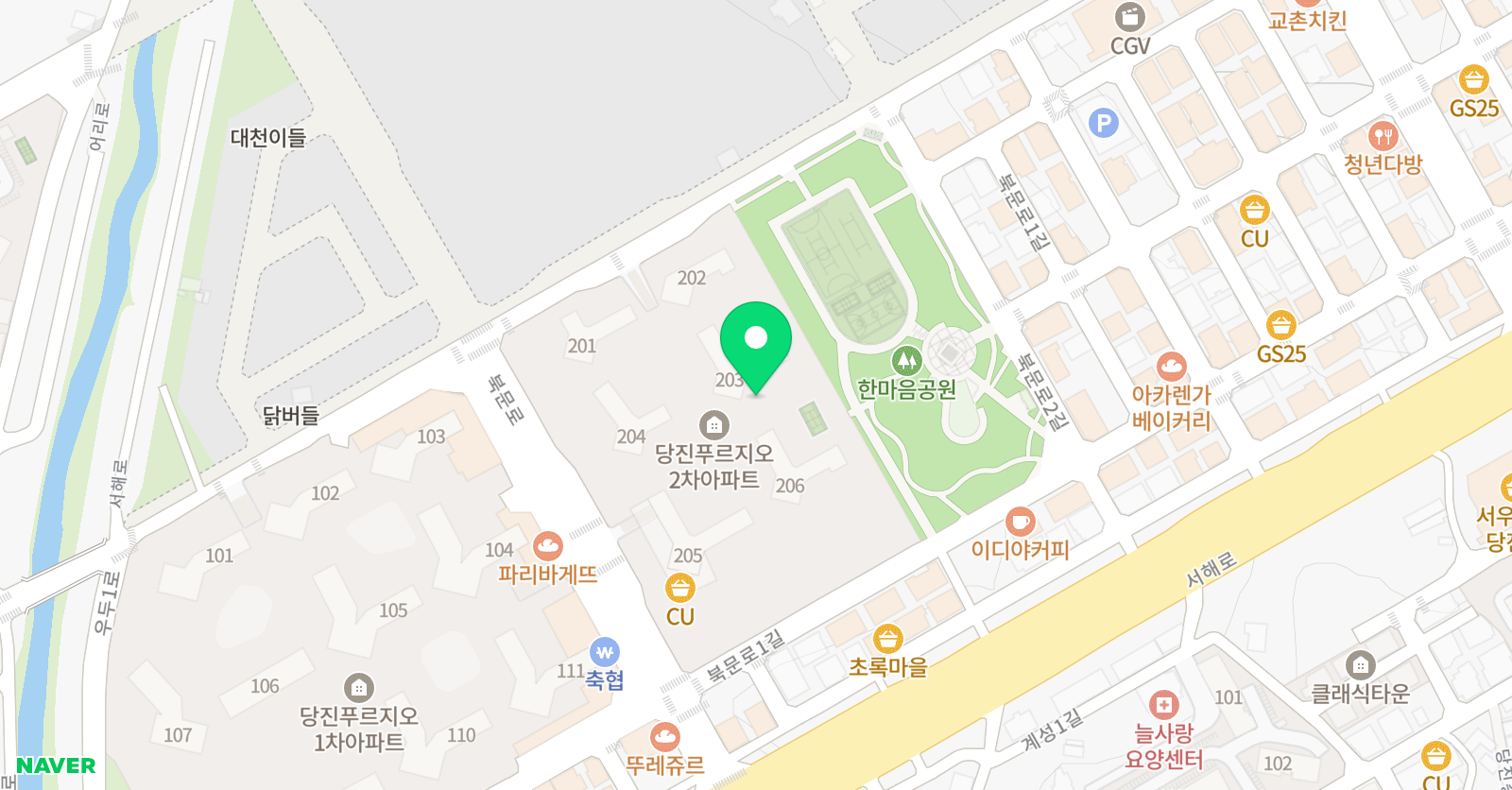 빛나는 수학 위치