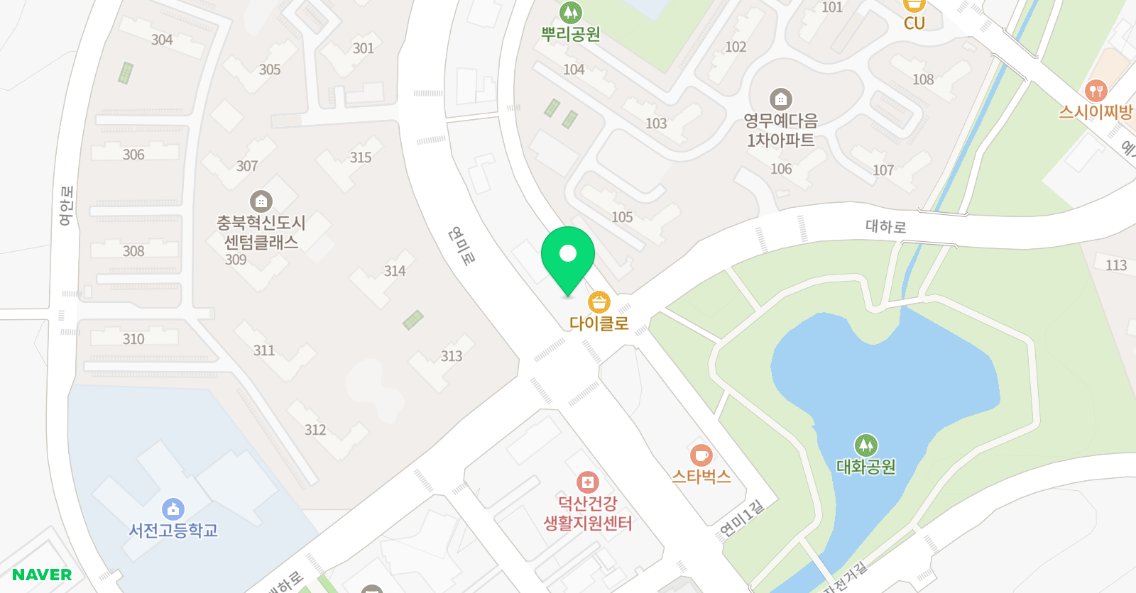 솔루니 진천혁신 교습소 위치