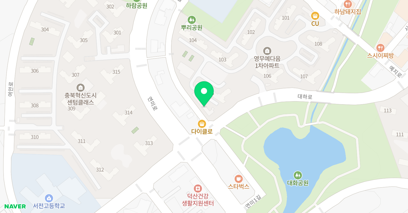 민들레 음악교습소 위치