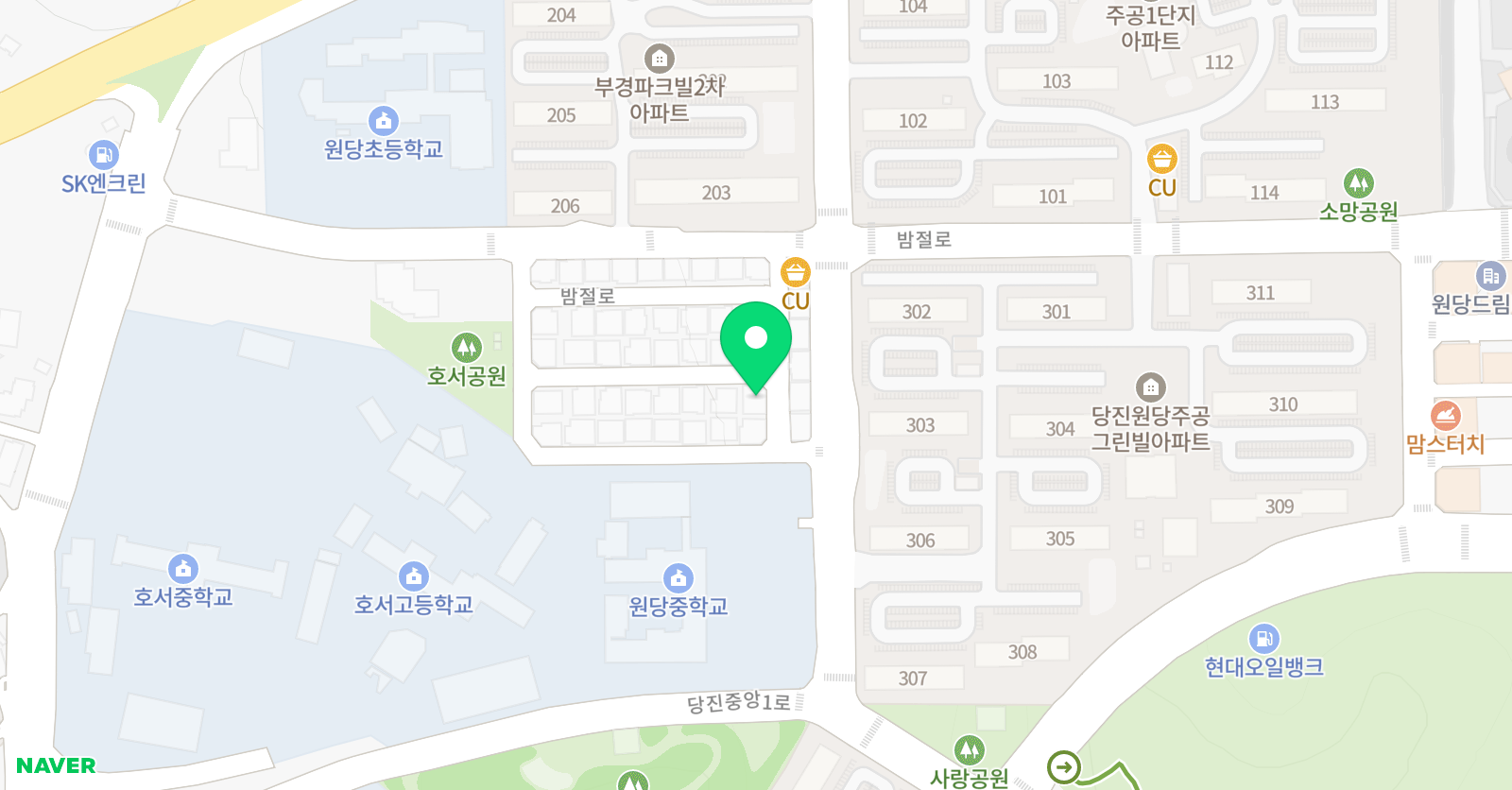 혜윰 학원 위치