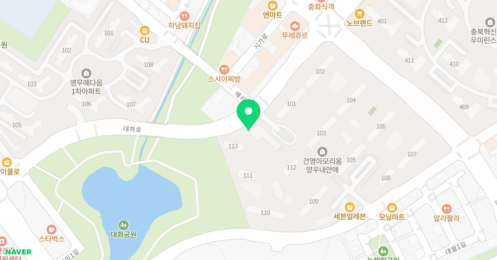 코이아트 미술교습소 위치