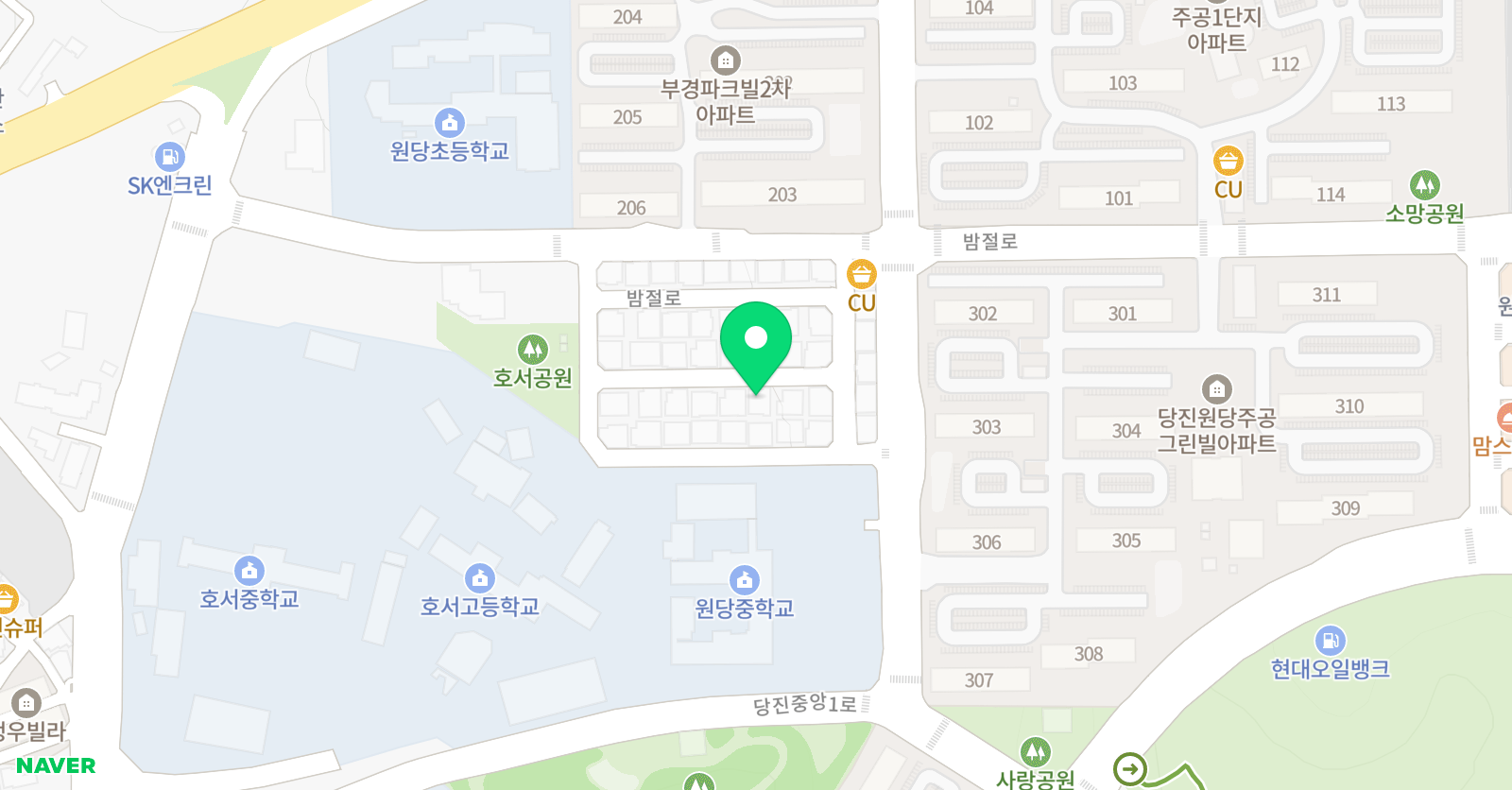 분석 수학학원 위치