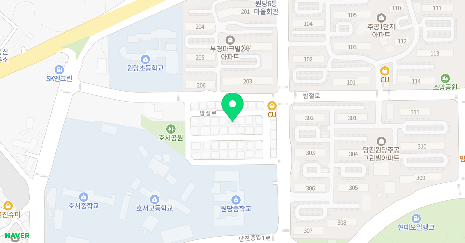 기탄사고력교실 당진원당점 위치