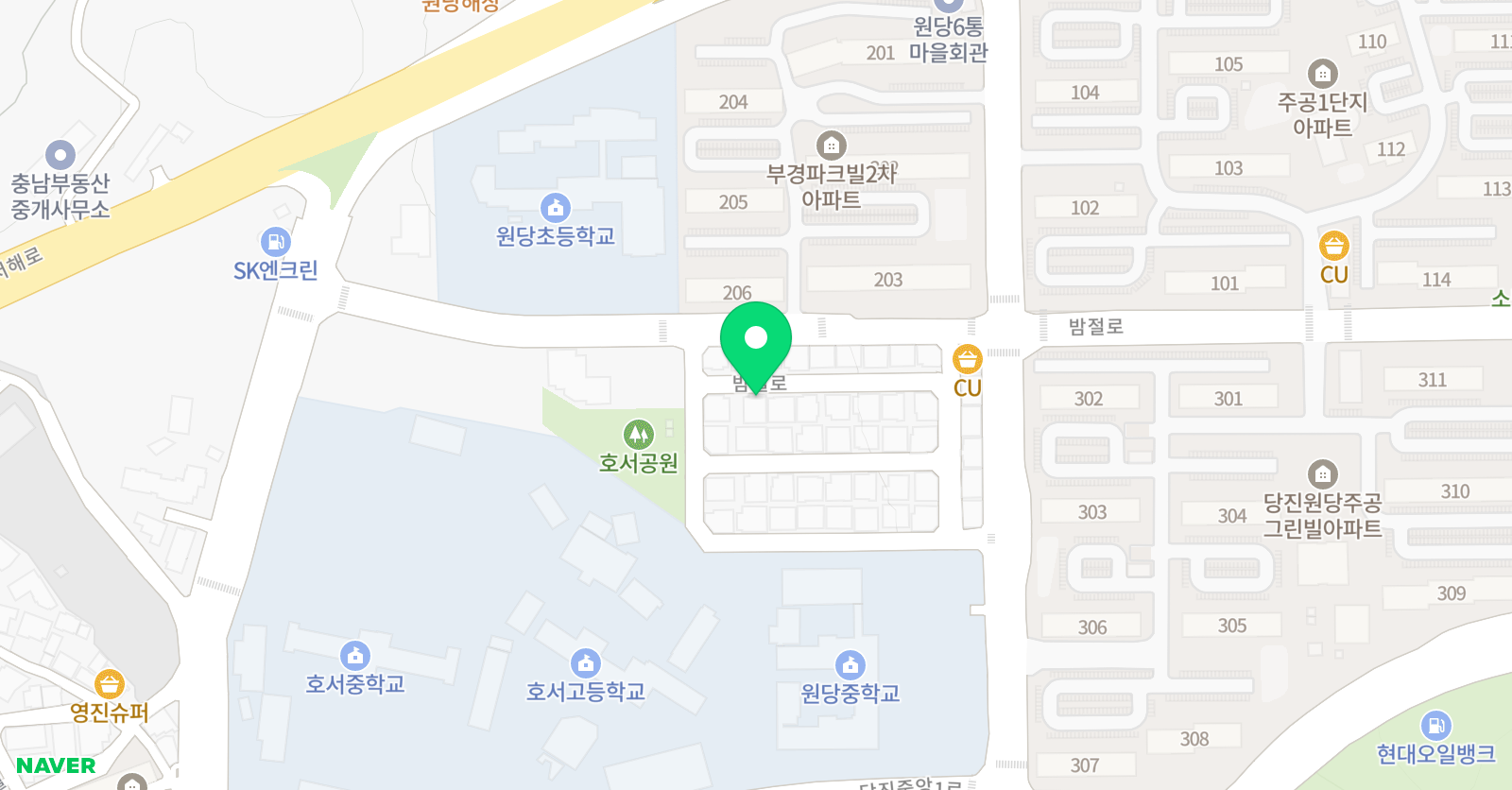 안녕 피아노음악학원 위치