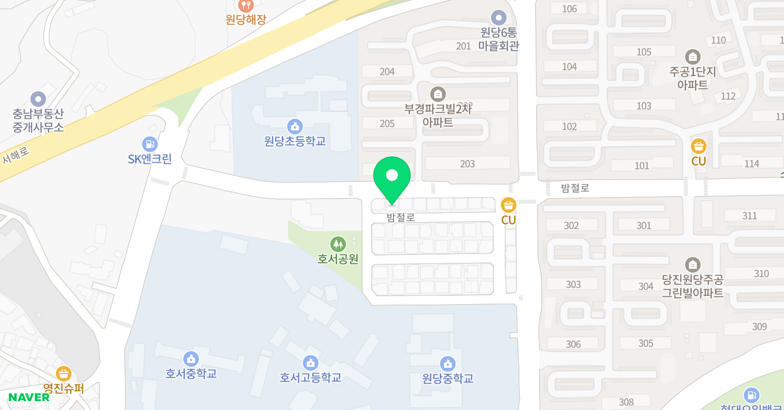 준영어 위치
