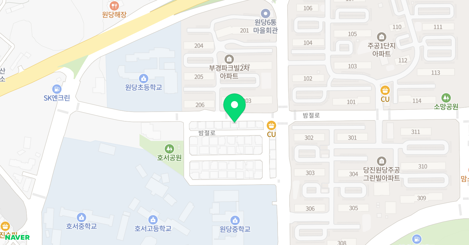 삼성 영어 원당캠퍼스 위치