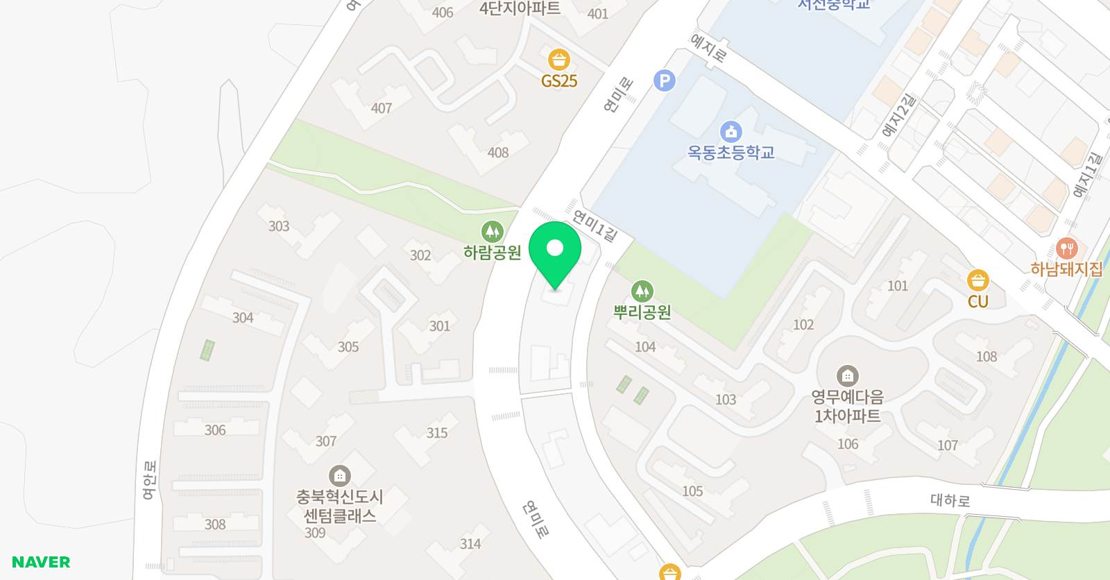 혁신브레인 바둑학원 위치