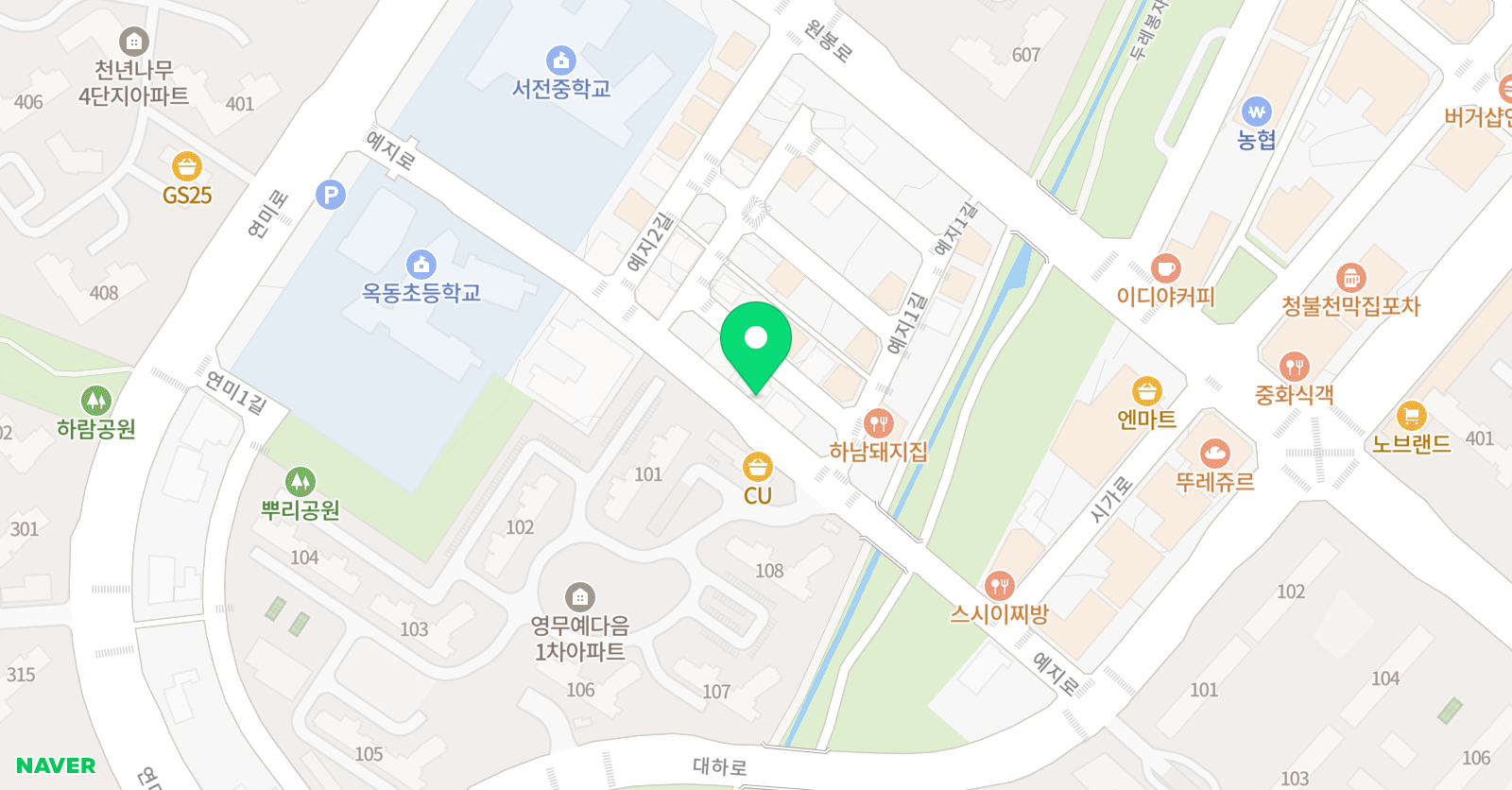 범 수학학원 위치