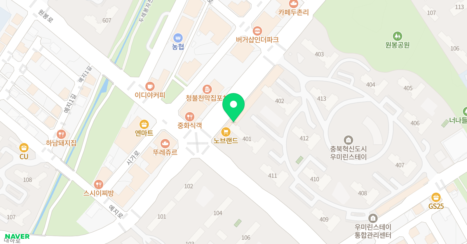 딱풀리는 수학 상상 수학학원 위치