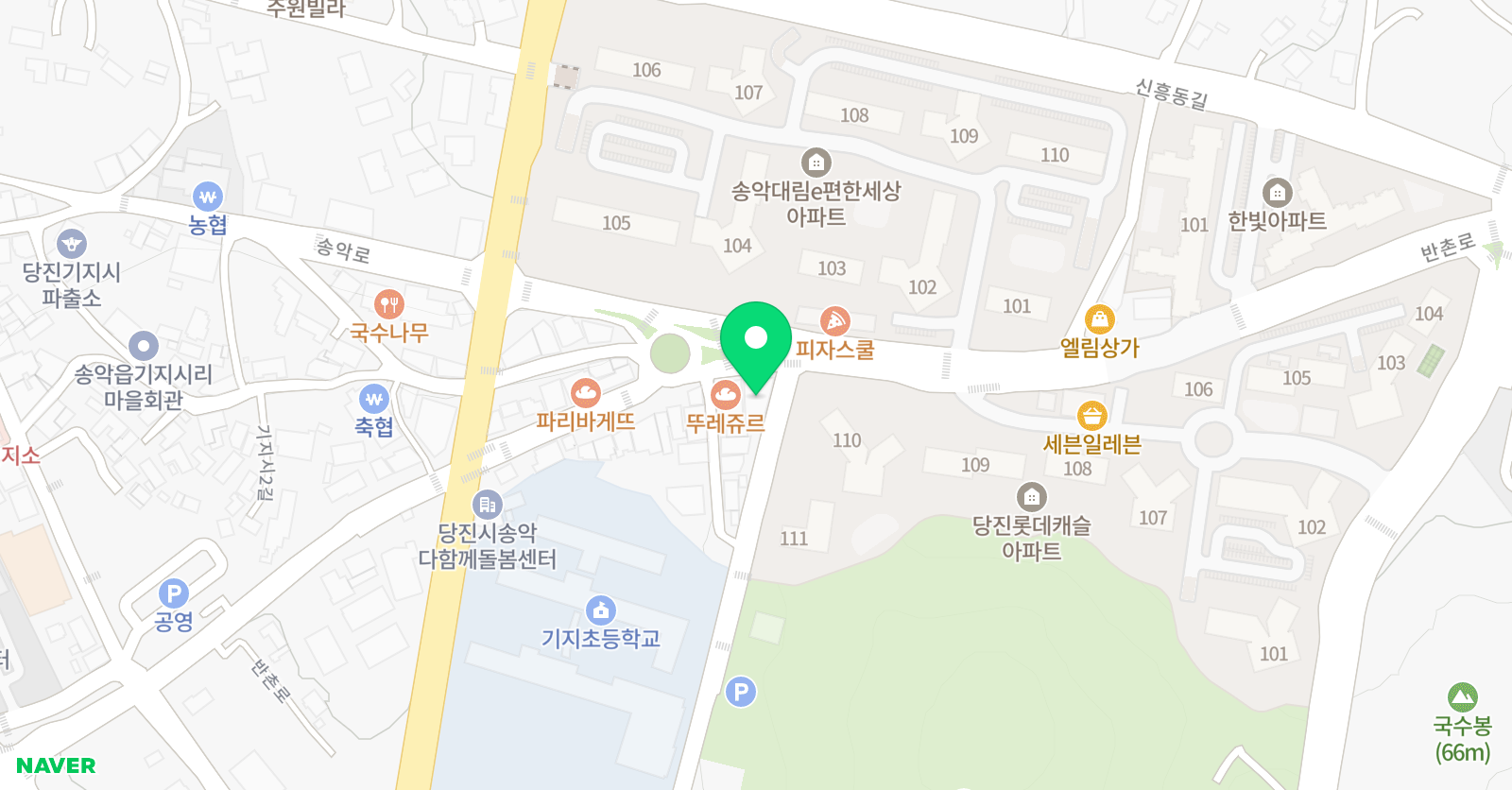 글사랑 국어논술학원 위치