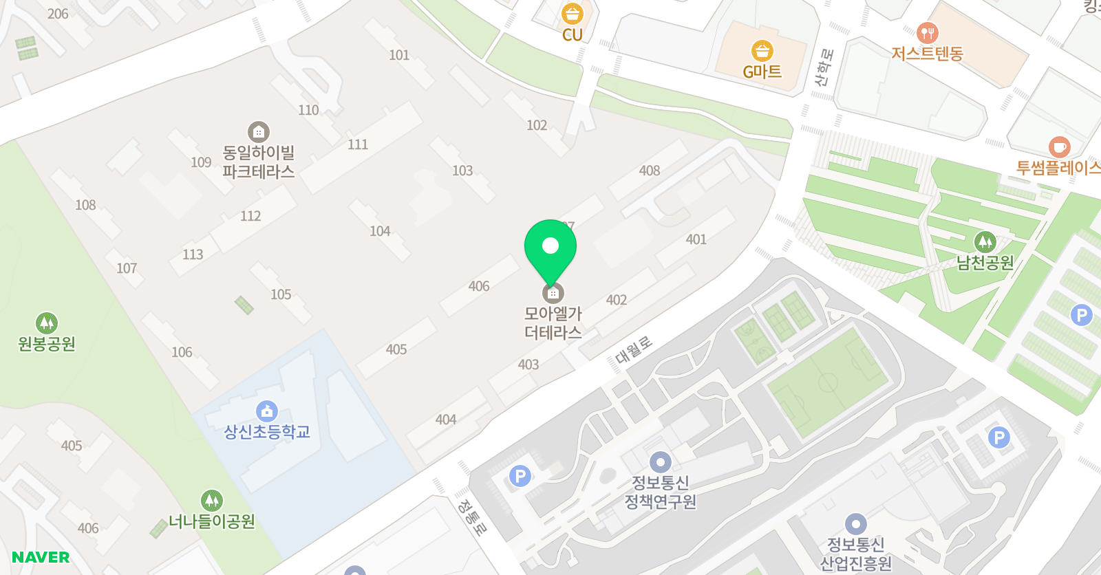 모아엘가 영어공부방 위치