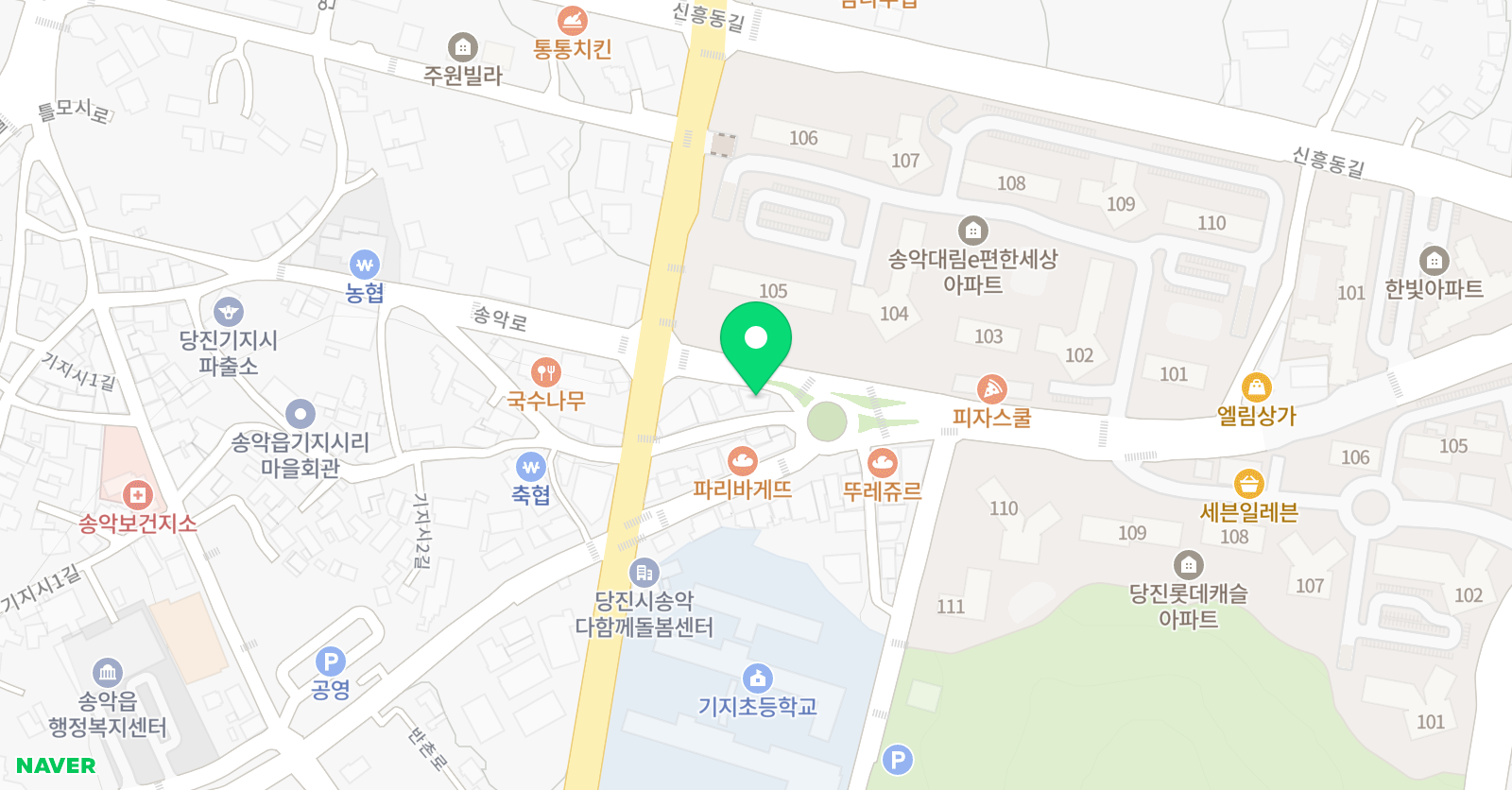 노아 영어기지 시학원 위치