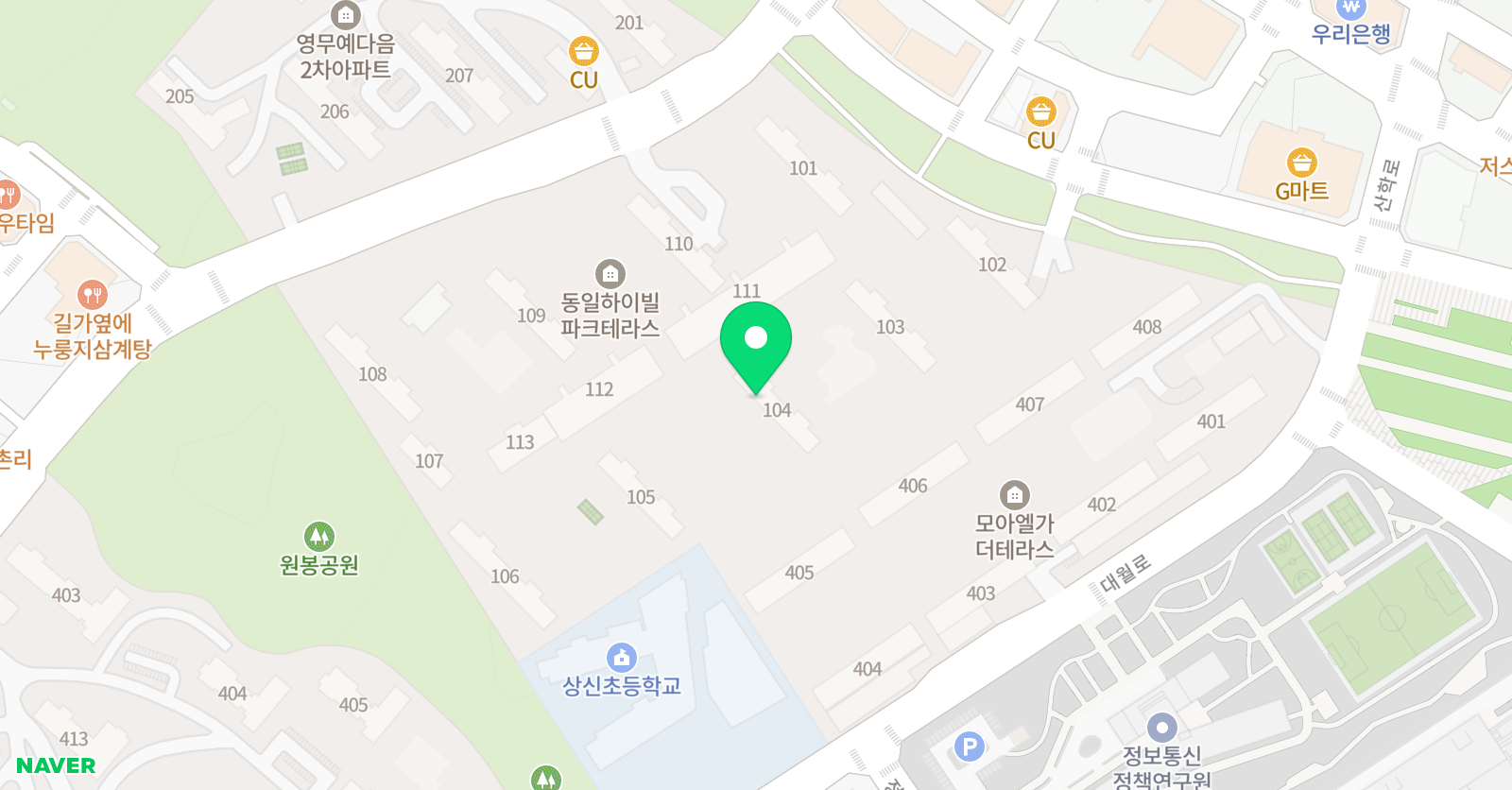 책통클럽 공필왕 충북혁신동일하이빌점 위치